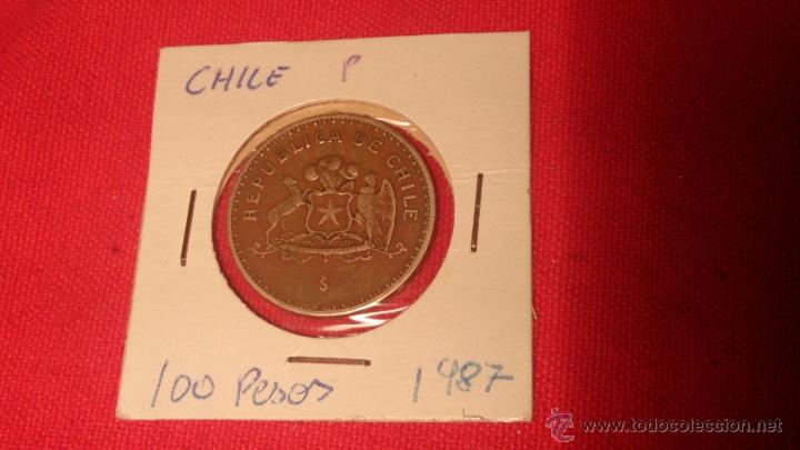 Monedas antiguas de Am&eacute;rica: CHILE 100 PESOS 1987 - Foto 1