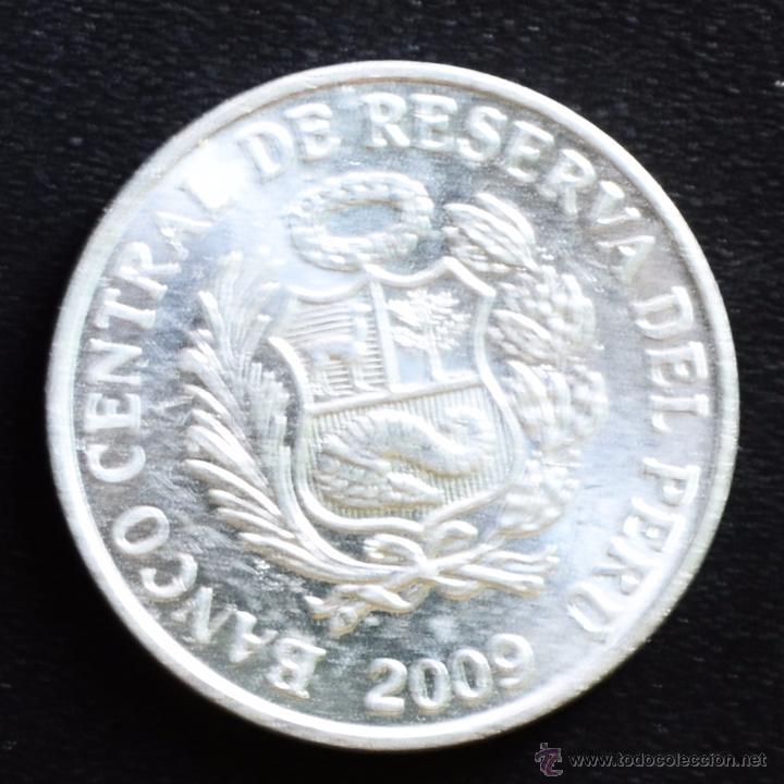 Monedas antiguas de Am&eacute;rica: Per&uacute;, 1 c&eacute;ntimo SC 2009 - Foto 2