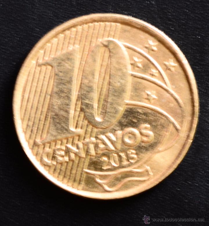 Monedas antiguas de Am&eacute;rica: Brasil 10 centavos 2013 - Foto 2