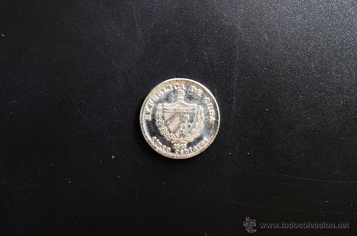 Monedas antiguas de Am&eacute;rica: Cuba 5c SC- 2000 - Foto 2