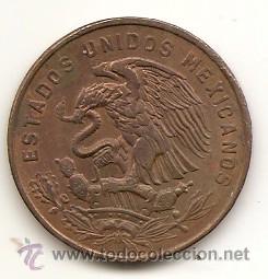 Monedas antiguas de Am&eacute;rica: M&eacute;xico: 20 centavos de 1965 - Foto 2