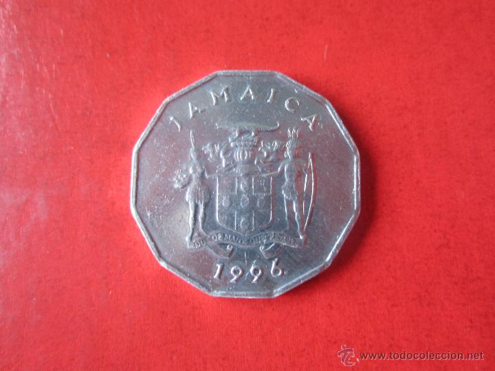 Monedas antiguas de Am&eacute;rica: Jamaica. 1 centimo. 1996 - Foto 2