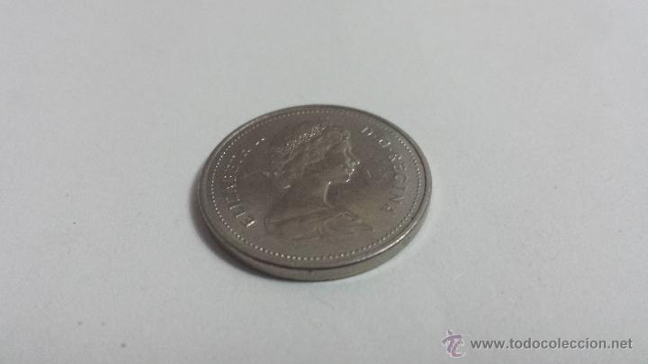 Monedas antiguas de Am&eacute;rica: MONEDA DE 5 CENTAVOS 1985 CANADA - Foto 2