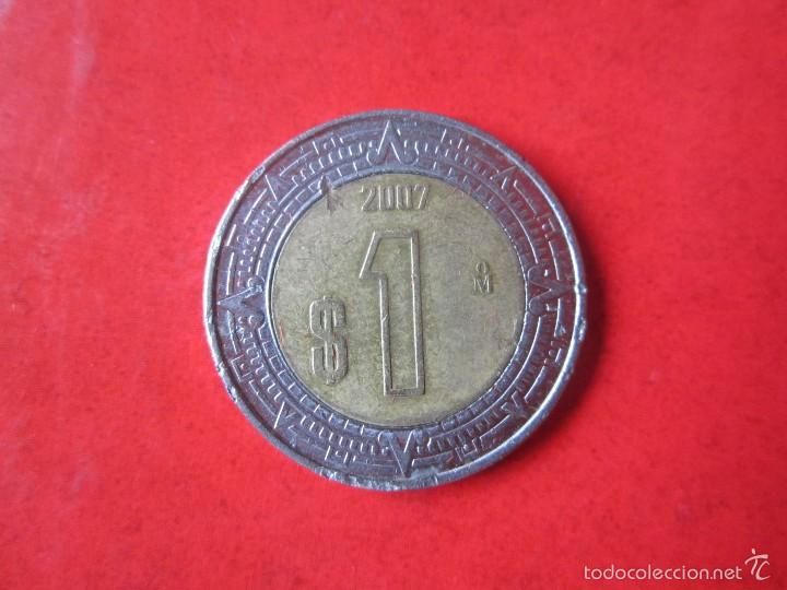 Monedas antiguas de Am&eacute;rica: Mexico. 1 $ de 2007 - Foto 1
