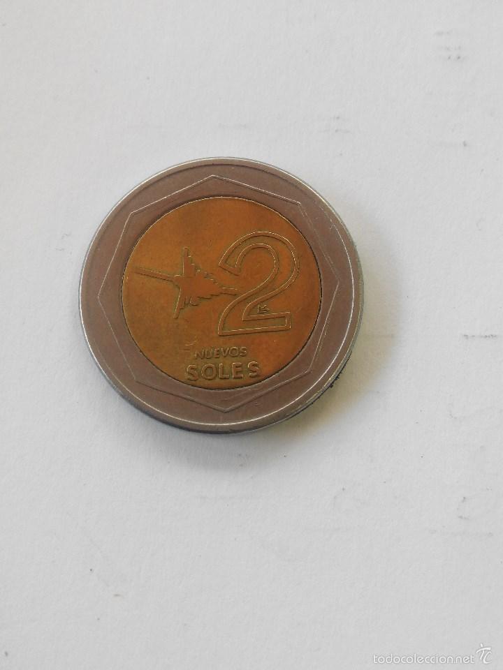 Monedas antiguas de Am&eacute;rica: MONEDA PERU 2 SOLES A&Ntilde;O 2002 MBC - Foto 1