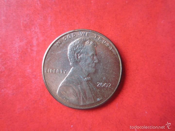 Monedas antiguas de Am&eacute;rica: Usa. 1 c&eacute;ntimo 2002 - Foto 1