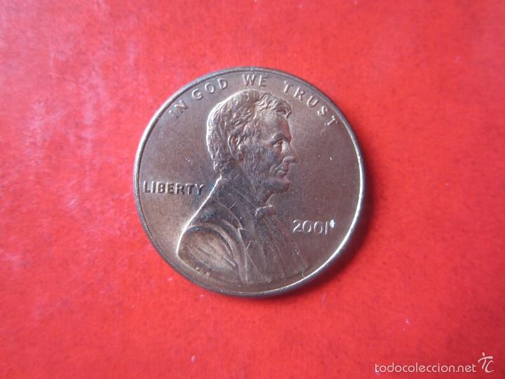 Monedas antiguas de Am&eacute;rica: Usa. 1 c&eacute;ntimo 2001 - Foto 1