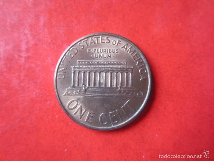 Monedas antiguas de Am&eacute;rica: Usa. 1 c&eacute;ntimo 2001 - Foto 2