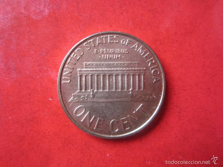 Monedas antiguas de Am&eacute;rica: Usa. 1 c&eacute;ntimo 1998. D - Foto 2