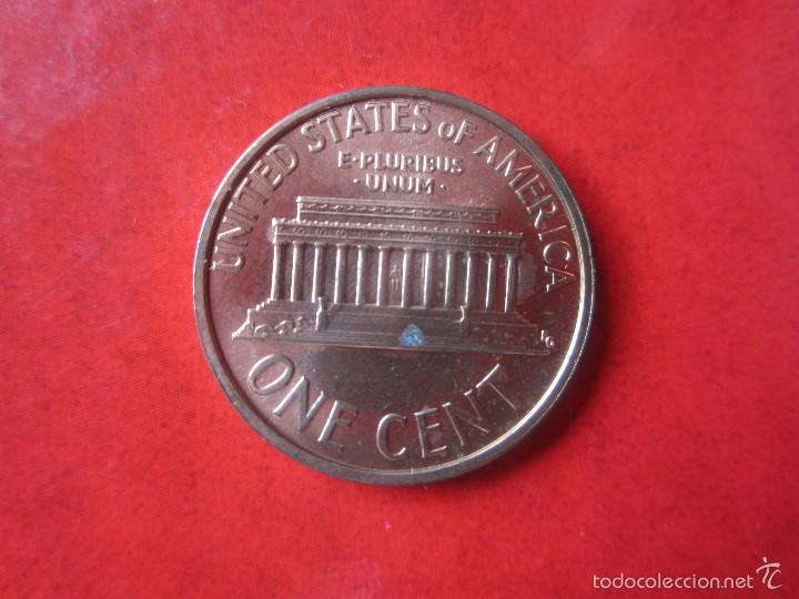 Monedas antiguas de Am&eacute;rica: Usa. 1 c&eacute;ntimo 1991.D - Foto 2