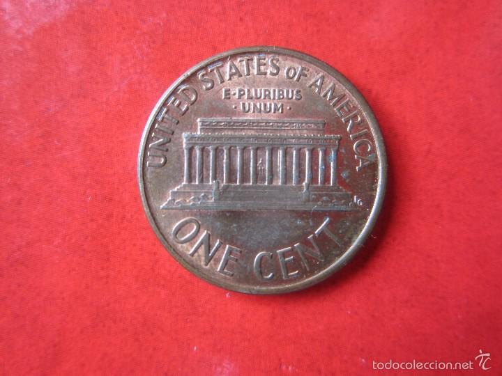 Monedas antiguas de Am&eacute;rica: Usa. 1 c&eacute;ntimo 1990 - Foto 2