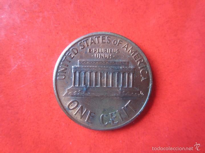 Monedas antiguas de Am&eacute;rica: Usa. 1 c&eacute;ntimo 1989 - Foto 2
