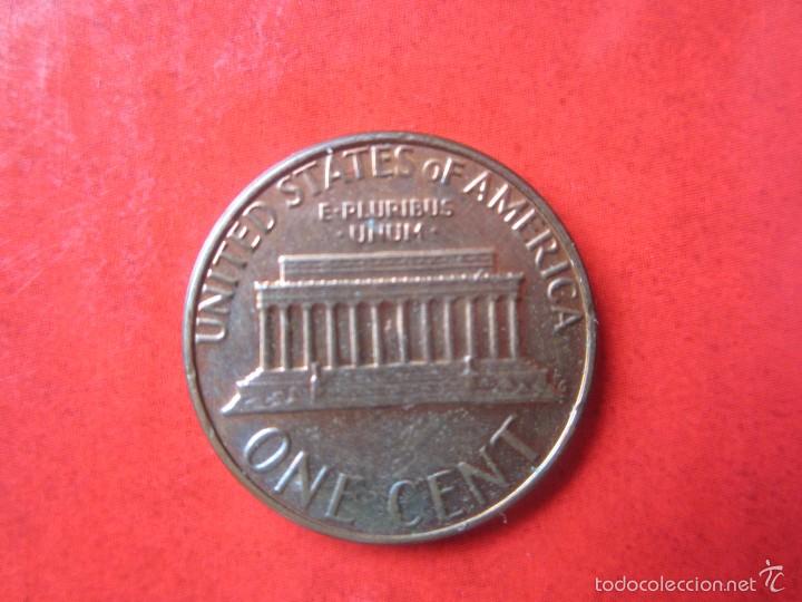 Monedas antiguas de Am&eacute;rica: Usa. 1 c&eacute;ntimo 1984. D - Foto 2