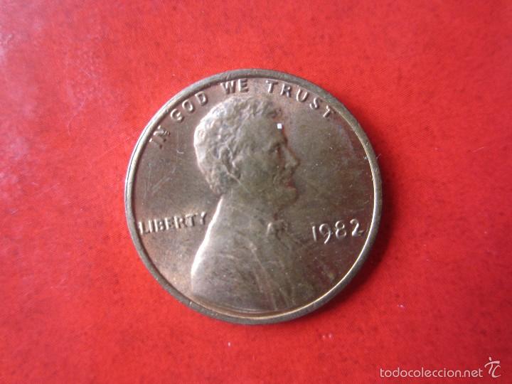 Monedas antiguas de Am&eacute;rica: Usa. 1 c&eacute;ntimo 1982 - Foto 1