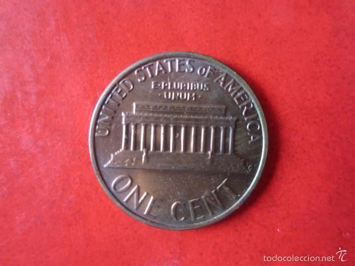 Monedas antiguas de Am&eacute;rica: Usa. 1 c&eacute;ntimo 1980 - Foto 2