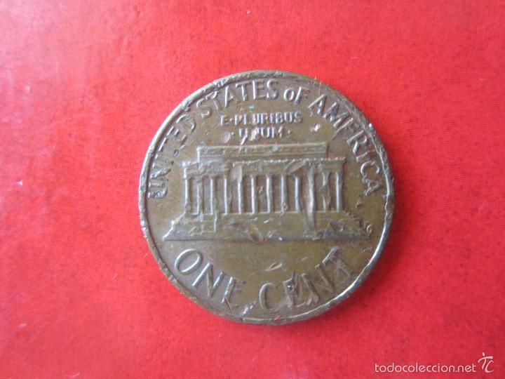 Monedas antiguas de Am&eacute;rica: Usa. 1 c&eacute;ntimo 1975 - Foto 2