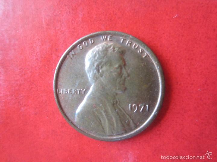 Monedas antiguas de Am&eacute;rica: Usa. 1 c&eacute;ntimo 1971 - Foto 1