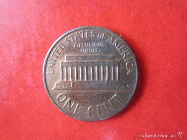 Monedas antiguas de Am&eacute;rica: Usa. 1 c&eacute;ntimo 1967 - Foto 2
