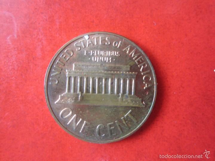 Monedas antiguas de Am&eacute;rica: Usa. 1 c&eacute;ntimo 1965 - Foto 2
