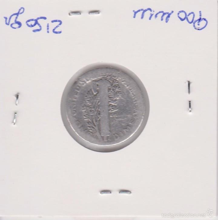 Monedas antiguas de Am&eacute;rica: Usa 1 dime 1916 BC - Foto 2
