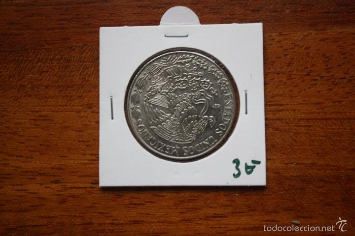 Monedas antiguas de Am&eacute;rica: MEXICO, CINCO PESOS 1977 - Foto 2