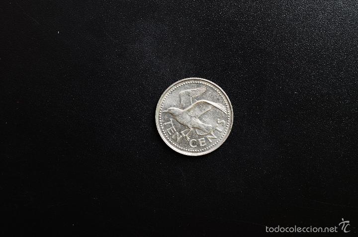 Monedas antiguas de Am&eacute;rica: BARBADOS  -   TEN CENTTS  -   1992  -  MBC - Foto 1