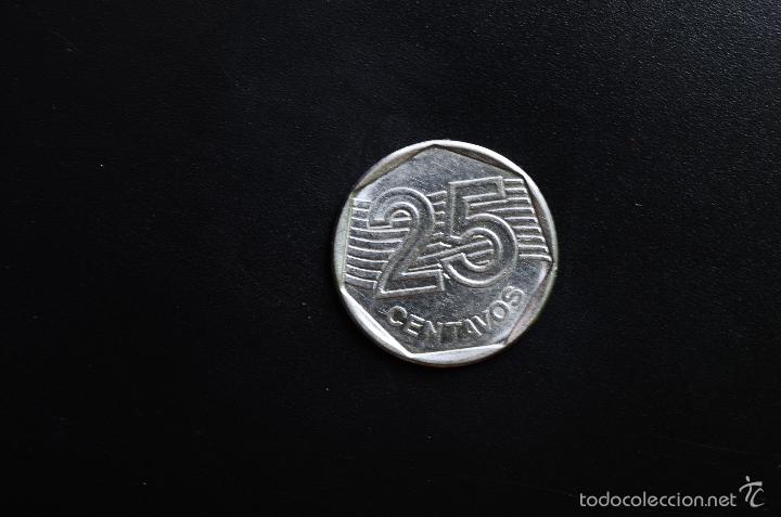 Monedas antiguas de Am&eacute;rica: BRASIL  -  20 CENTIMES  -  1994  -  MBC - Foto 2