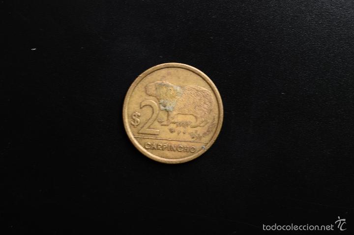 Monedas antiguas de Am&eacute;rica: URUGUAY  -  2 PESOS  -   2011  -  MBC - Foto 1