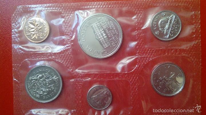 Monedas antiguas de Am&eacute;rica: monedas de Canada a&ntilde;o 1973 - Foto 1