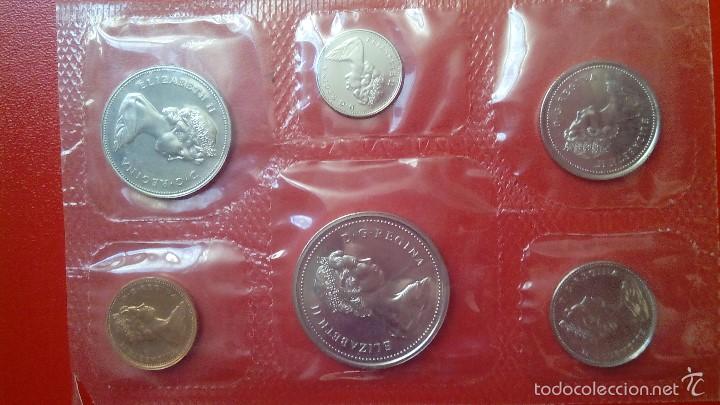 Monedas antiguas de Am&eacute;rica: monedas de Canada a&ntilde;o 1973 - Foto 2