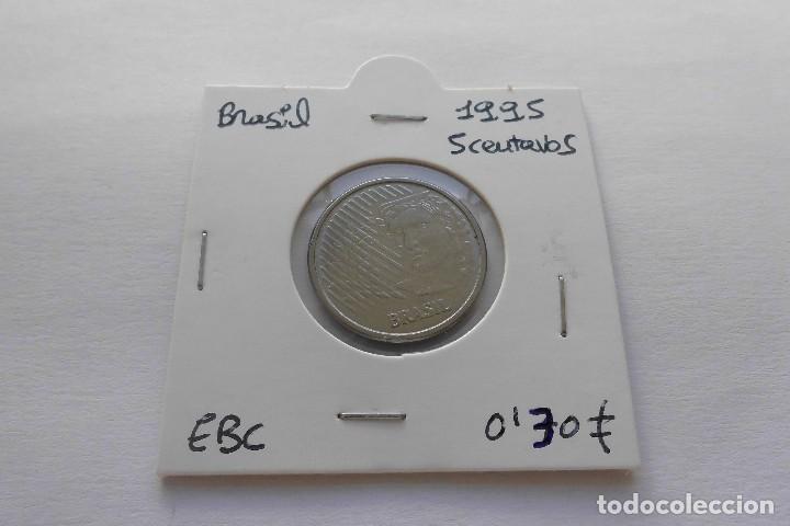 Monedas antiguas de Am&eacute;rica: Brasil 5 Centavos 1995 - Foto 1