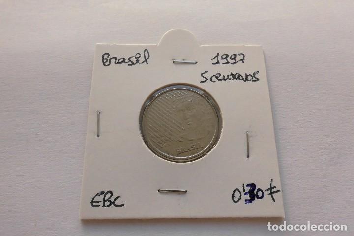 Monedas antiguas de Am&eacute;rica: Brasil 5 Centavos 1997 - Foto 1