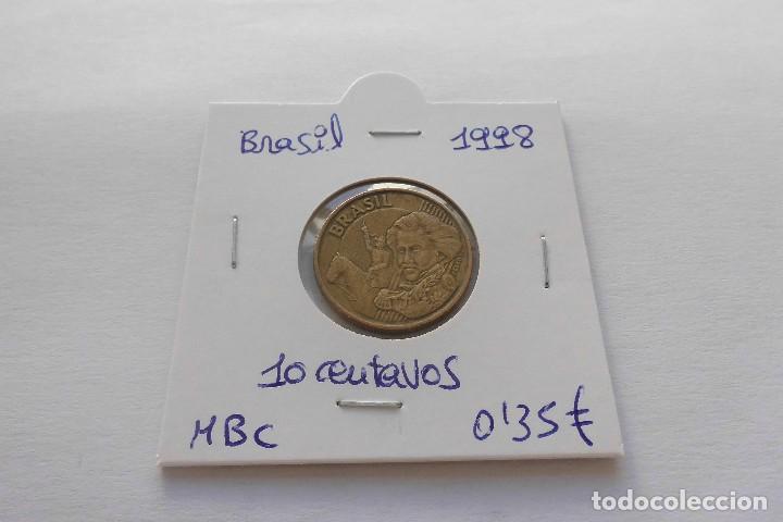 Monedas antiguas de Am&eacute;rica: Brasil 10 Centavos 1998 - Foto 1