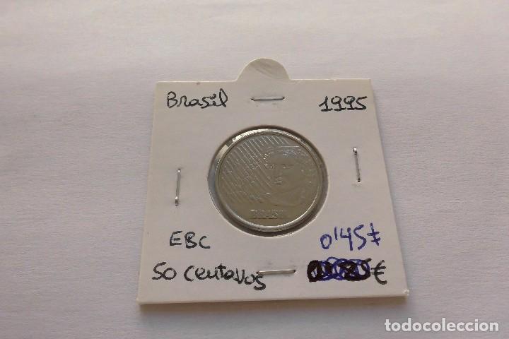 Monedas antiguas de Am&eacute;rica: Brasil 50 Centavos 1995 - Foto 1