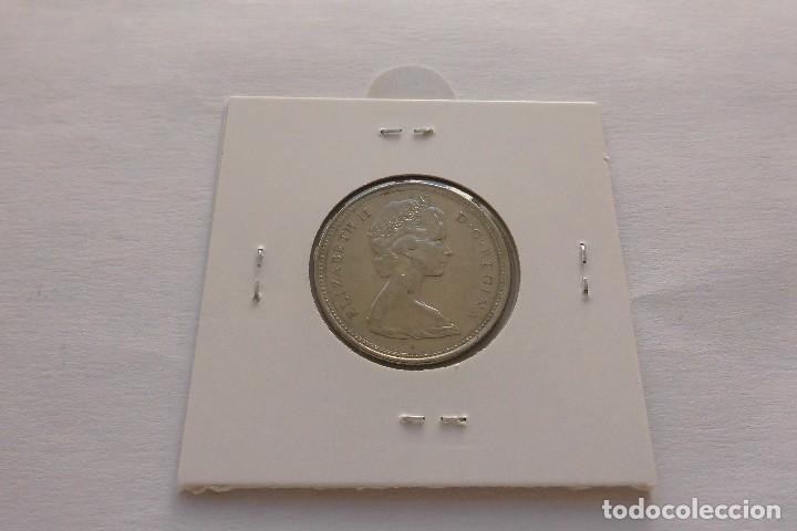 Monedas antiguas de Am&eacute;rica: Canada 25 Cents 1978 - Foto 2