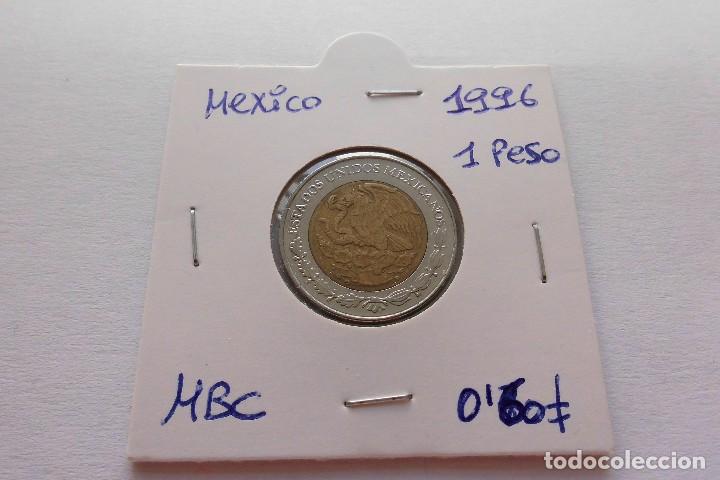 Monedas antiguas de Am&eacute;rica: Mexico 1 Peso 1996 - Foto 1