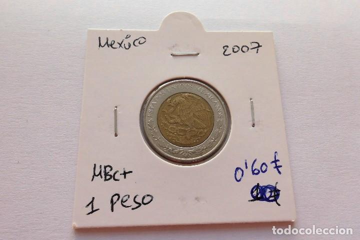 Monedas antiguas de Am&eacute;rica: Mexico 1 Peso 2007 - Foto 1