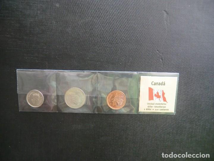 Monedas antiguas de Am&eacute;rica: ESPL&Eacute;NDIDA SERIE SIN CIRCULAR DE CANAD&Aacute; - Foto 1