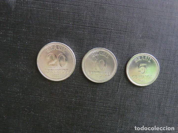 Monedas antiguas de Am&eacute;rica: ESPL&Eacute;NDIDA SERIE SIN CIRCULAR DE BRASIL - Foto 2