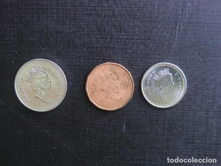 Monedas antiguas de Am&eacute;rica: ESPL&Eacute;NDIDA SERIE SIN CIRCULAR DE CANAD&Aacute; - Foto 2