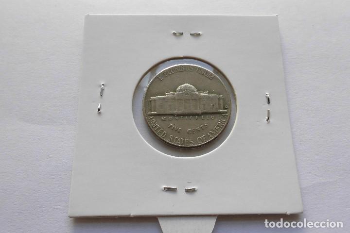 Monedas antiguas de Am&eacute;rica: Usa 5 centavos 1964 D - Foto 2
