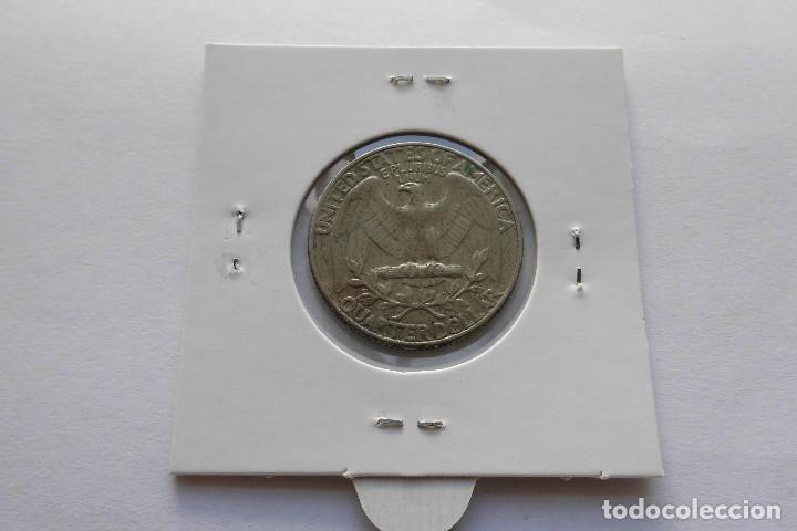 Monedas antiguas de Am&eacute;rica: Usa 1/4 dolar 1965 - Foto 2
