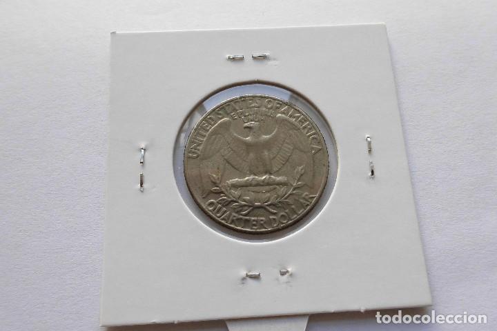 Monedas antiguas de Am&eacute;rica: Usa 1/4 dolar 1966 - Foto 2