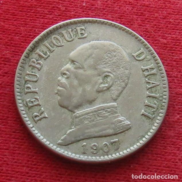 Monedas antiguas de Am&eacute;rica: Haiti 20 centavos 1907 - Foto 1