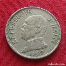 Monedas antiguas de América: HAITI 20 CENTAVOS 1907. Lote 64587587