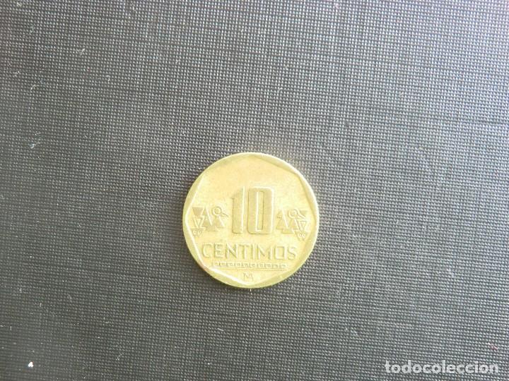 Monedas antiguas de Am&eacute;rica: BONITA MONEDA DE  10 CENTIMOS DE PERU - Foto 1