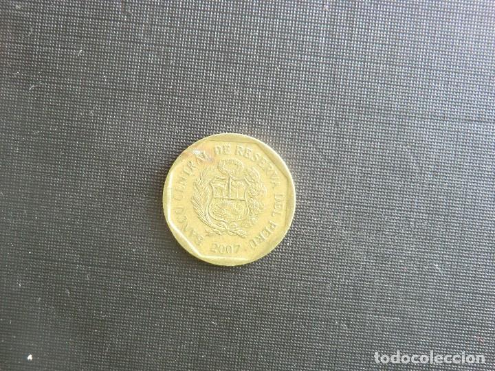 Monedas antiguas de Am&eacute;rica: BONITA MONEDA DE  10 CENTIMOS DE PERU - Foto 2