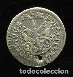 Monedas antiguas de Am&eacute;rica: HAITI : 12 Centimos 1817 PLATA - Foto 2