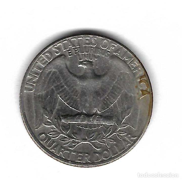 Monedas antiguas de Am&eacute;rica: MONEDA. EEUU. 1/4 DOLAR. 1973 - Foto 2