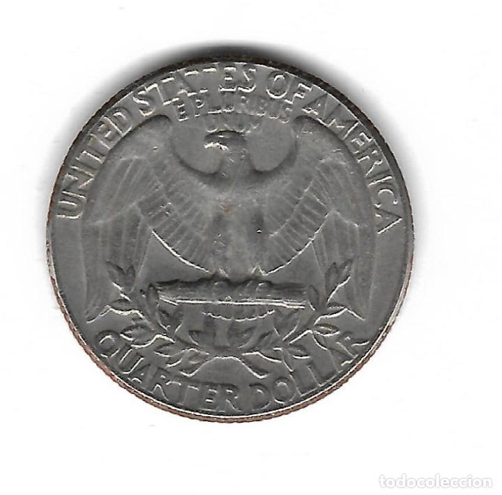 Monedas antiguas de Am&eacute;rica: MONEDA. EEUU. 1/4 DOLAR. 1974 - Foto 2